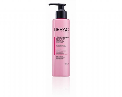 LIERAC DESMAQUILLANTE CONFORT CREMA-LECHE 200ML